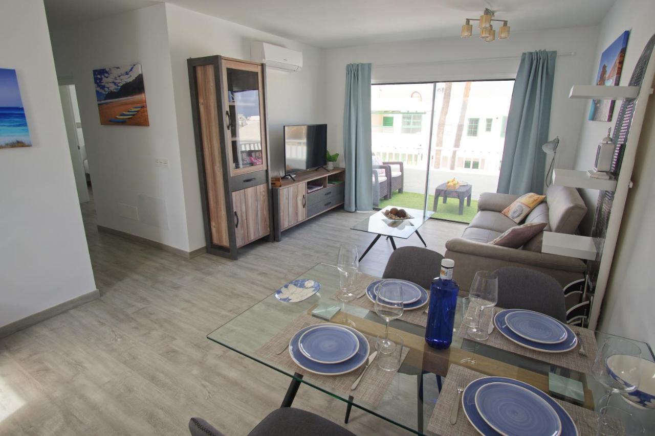 Apartment Cucharas Beach - Pool - Beach 2 Min - Free Ac & Wifi Costa Teguise Exterior foto