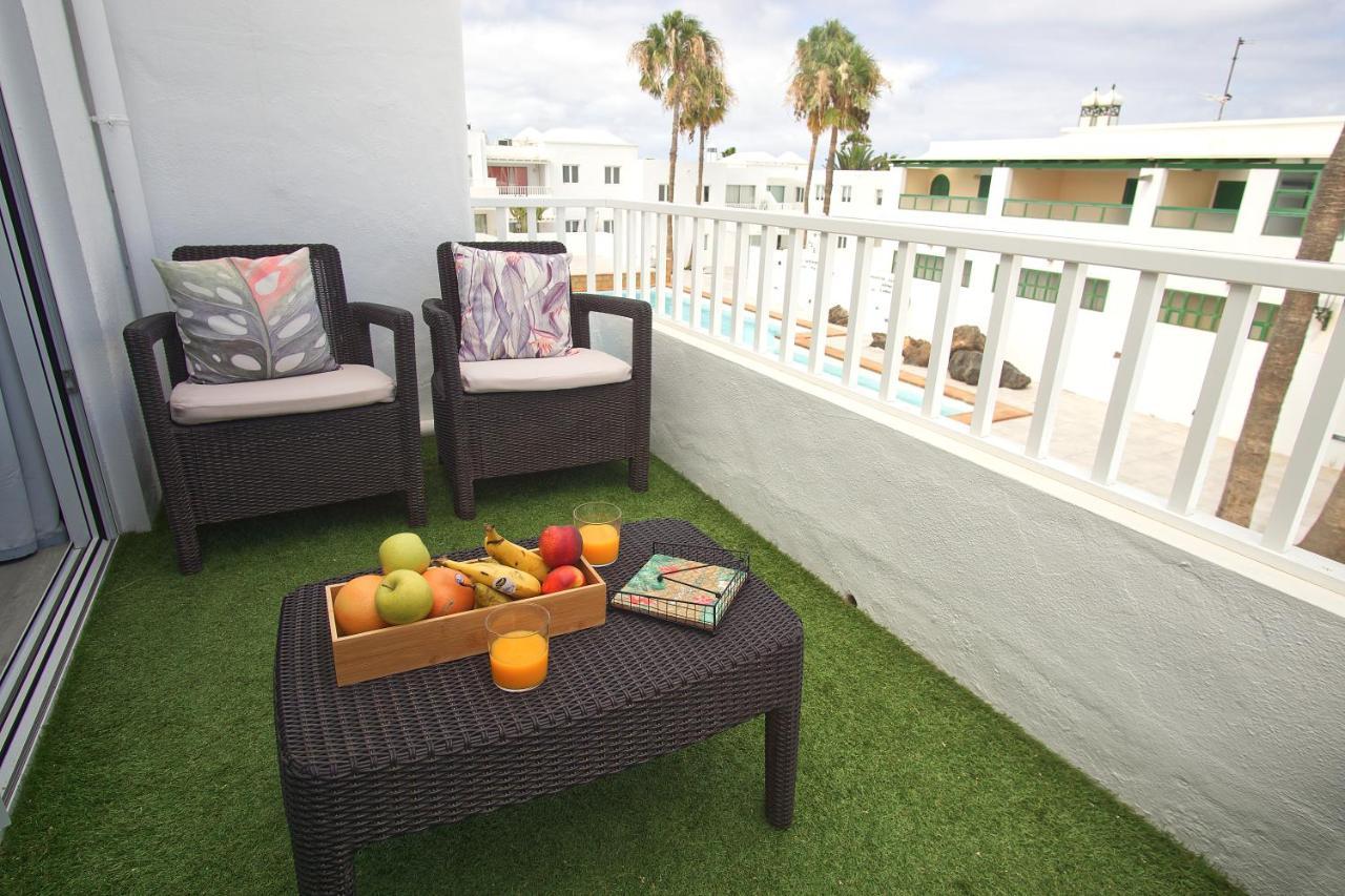 Apartment Cucharas Beach - Pool - Beach 2 Min - Free Ac & Wifi Costa Teguise Exterior foto